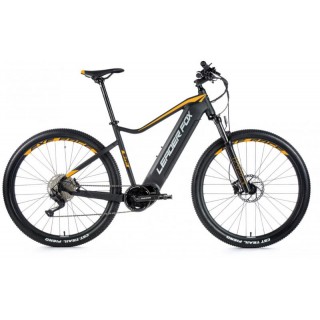 MTB 29" BICYKEL S ELEKTROPOHONOM LEADER FOX SWAN 36V/ 15 AH, 540 WH | 19.5 " ČIERNA MATNÁ/ORANŽOVÁ
