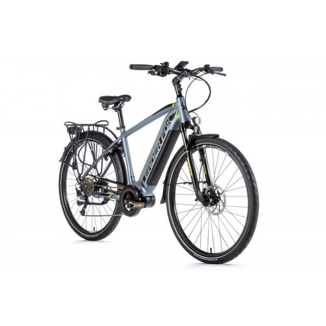 ELEKTROBICYKEL LEADER FOX DENVER PÁNSKY 28" 2021, 36V/15AH | 20.5 " SIVÁ MATNÁ/ČIERNA