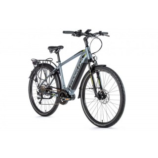 ELEKTROBICYKEL LEADER FOX DENVER PÁNSKY 28" 2021, 36V/15AH | 20.5 " SIVÁ MATNÁ/ČIERNA
