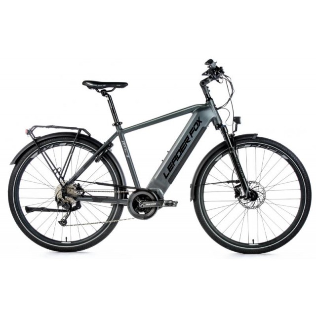 ELEKTROBICYKEL LEADER FOX  LUCAS PÁNSKY 28" 36V/20AH 720WH | 20.5 " SIVÁ