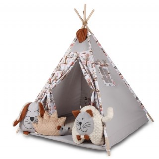 Stan pre deti týpí s veľkou výbavou, Kolúšok a kamaráti