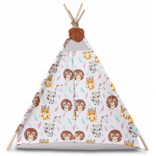 Stan pre deti týpí s veľkou výbavou, Kolúšok a kamaráti