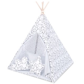 Stan pre deti teepee, típí s výbavou - Hviezdna mapa