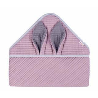 Nellys Vaflová osuška s kapucňou BUNNY