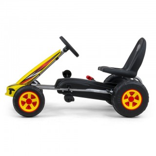 Detská šliapacia motokára Go-kart Milly Mally Viper