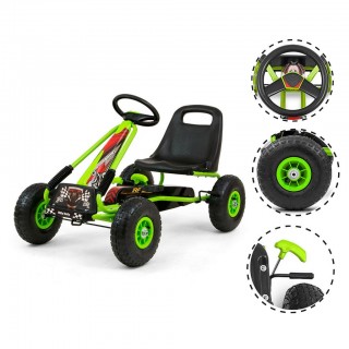 Detská šliapacia motokára Go-kart Milly Mally Thor