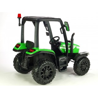 Elektrický traktor Blast s kabínou a vlekom 24V, 2x200W