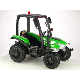 Elektrický traktor Blast s kabínou a vlekom 24V, 2x200W