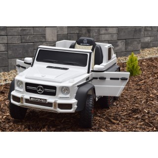 Mercedes G63 AMG s 2,4G, 6 kol., 24V, jednomiestny