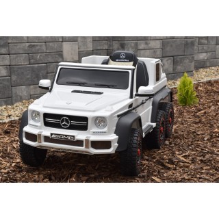 Mercedes G63 AMG s 2,4G, 6 kol., 24V, jednomiestny