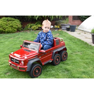 Mercedes G63 AMG s 2,4G, 6 kol., 24V, jednomiestny