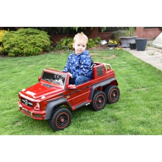 Mercedes G63 AMG s 2,4G, 6 kol., 24V, jednomiestny