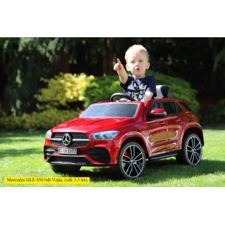 Mercedes GLE 450 4matic s 2,4G, jednomiestny, vínová metalíza