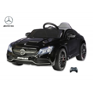 Mercedes C63S AMG s 2,4G, jednomiestny, vínová metalíza