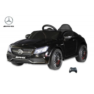 Mercedes C63S AMG s 2,4G, jednomiestny, vínová metalíza