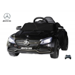 Mercedes C63S AMG s 2,4G, jednomiestny, vínová metalíza