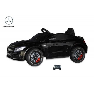 Mercedes C63S AMG s 2,4G, jednomiestny, vínová metalíza