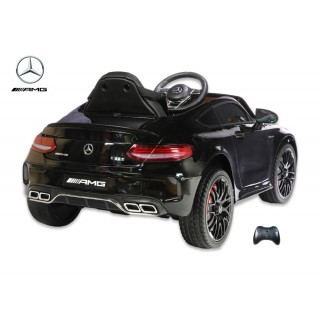 Mercedes C63S AMG s 2,4G, jednomiestny, vínová metalíza