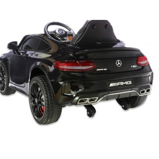 Mercedes C63S AMG s 2,4G, jednomiestny, vínová metalíza