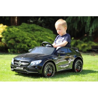 Mercedes C63S AMG s 2,4G, jednomiestny, vínová metalíza