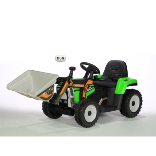 Elektrický traktor s funkčnou nakladaciou lyžicou