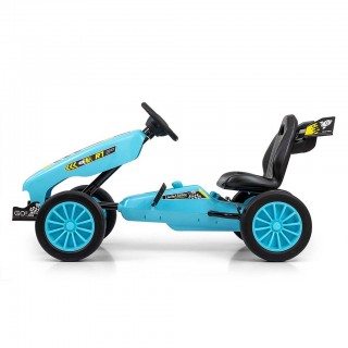 Detská šliapacia motokára Go-kart Milly Mally Rocket