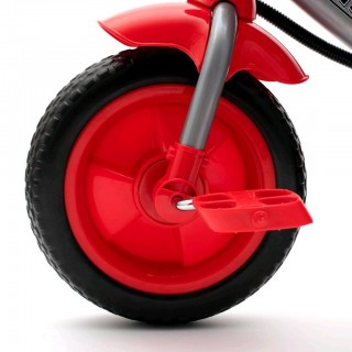 Detská trojkolka so svetlami Lux Trike červená