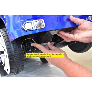Elektrické autíčko Neon Sport 4x4 s 2.4G vodiacou tyčou