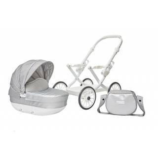 Kočík pre deti Jasmine Kids Elegance strieborný