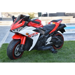 Cestná motorka Ninja R3 s plynovou rukoväťou a nožnou brzdou