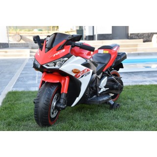 Cestná motorka Ninja R3 s plynovou rukoväťou a nožnou brzdou