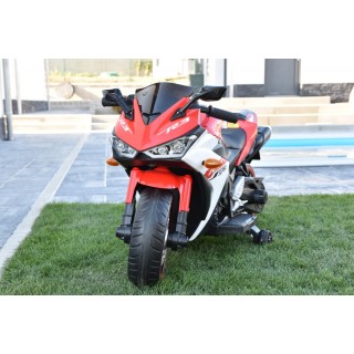 Cestná motorka Ninja R3 s plynovou rukoväťou a nožnou brzdou