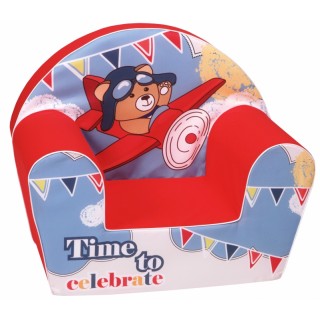 Detské kresielko - Time to Celebrate, červené