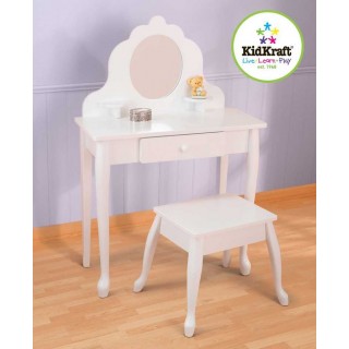 Kozmetický stolík so stoličkou KidKraft